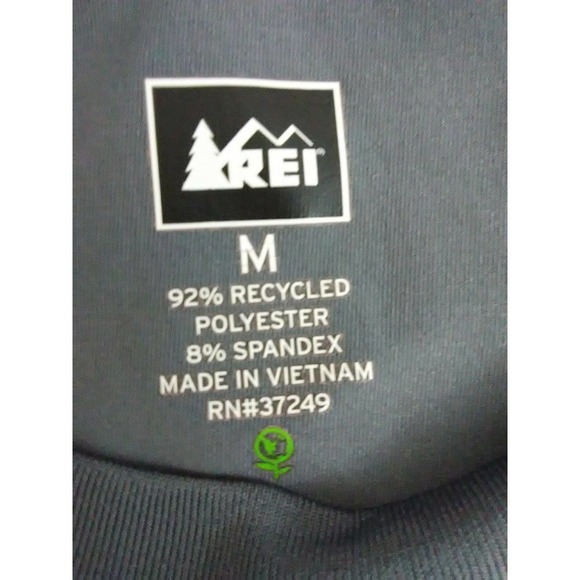 REI Gray Men's Athletic Running Workout Shirt Med - Picture 4 of 4